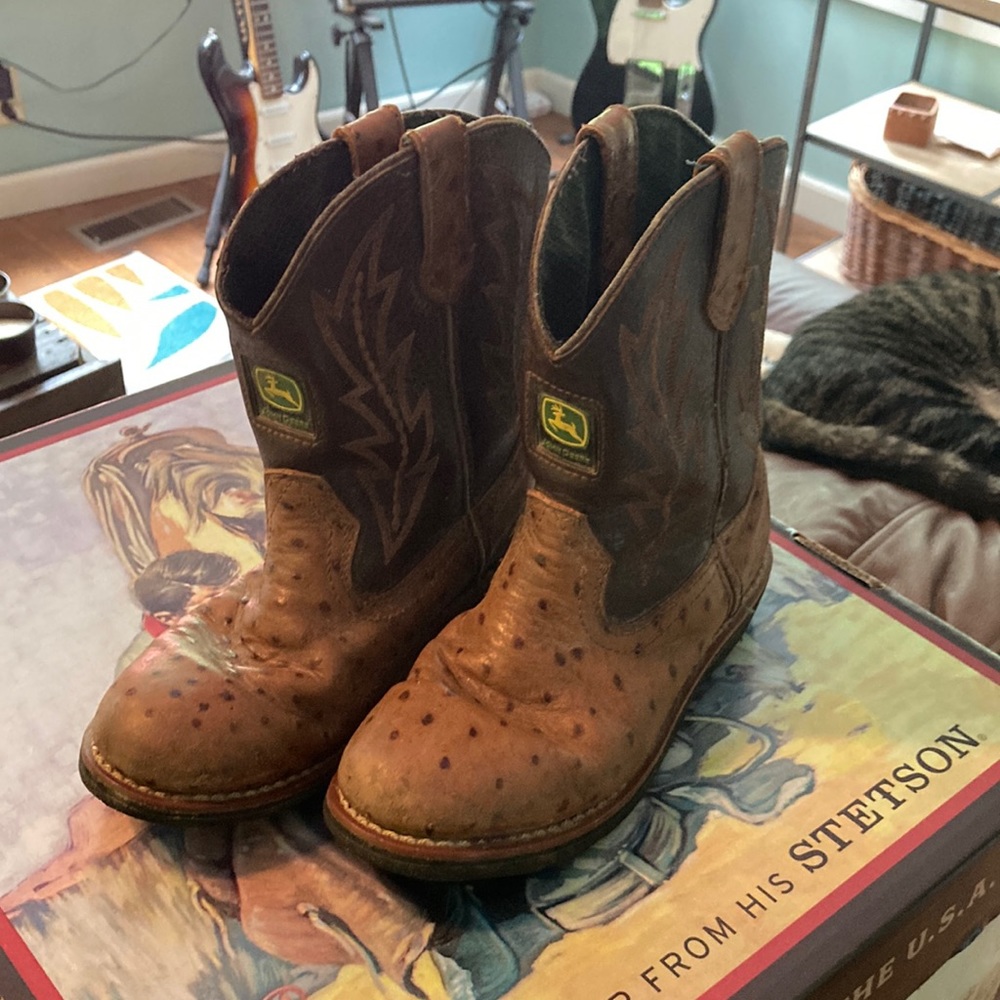Youth John Deere cowboy boots